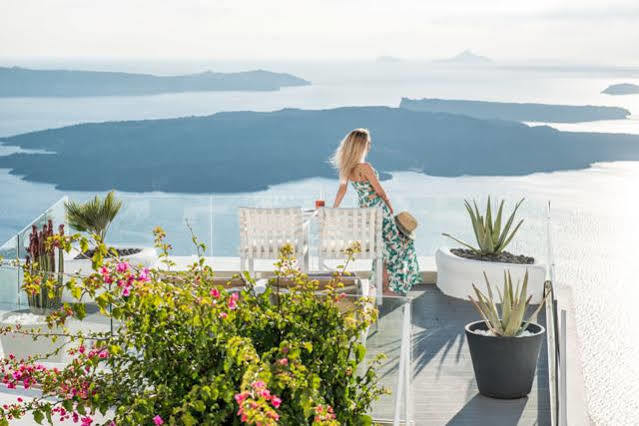 On The Rocks Santorini 호텔 이메로비글리 외부 사진