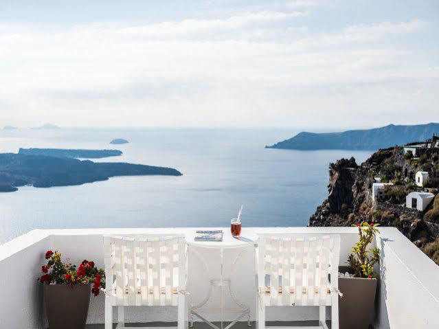 On The Rocks Santorini 호텔 이메로비글리 외부 사진