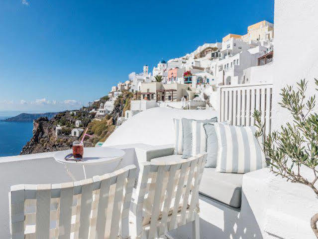 On The Rocks Santorini 호텔 이메로비글리 외부 사진